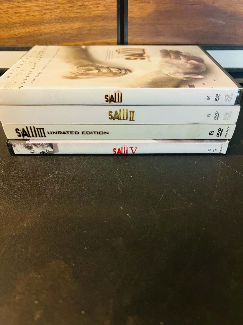 Saw 4-Movie DVD Collection (Saw I, II, III, and V)